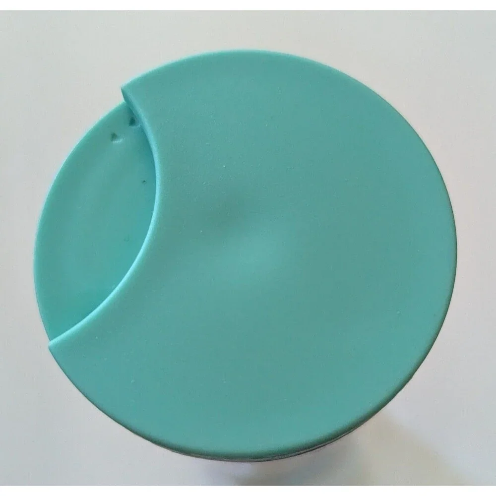 Starbucks Spring Soft Touch Iridescent Teal Floral 16oz Twist Tumbler NWT